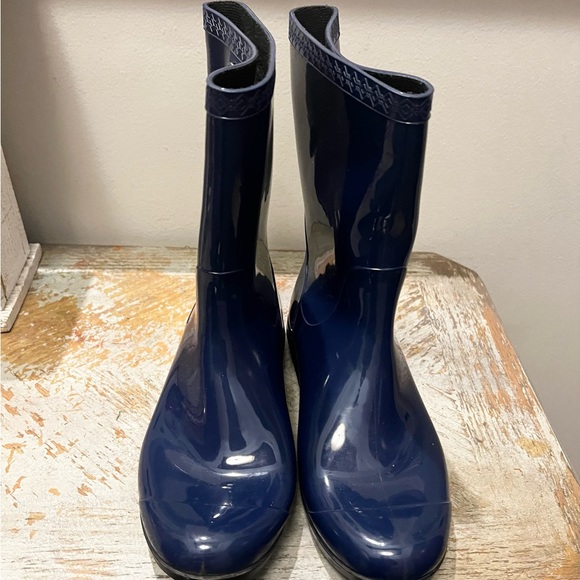 UGG Women's Sienna Rain Boots Blue, Shearling Size 10 US - Picture 3 of 10